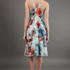 Jenny Han Ruffle Midi Dress in Blue (citrus) - Lyst