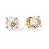 Kate Spade Gumdrop Stud Earring in Gold (clear) - Lyst