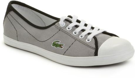 Lacoste Ziane Rh Sneakers in Black (white/black) - Lyst