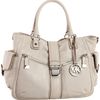 Michael By Michael Kors Michael Michael Kors Riley Large Tote in White (vanilla) - Lyst