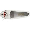 Minnetonka Minnetonka Womens Thunderbird Smooth Moccasin in White - Lyst