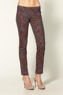 Paige Skyline Ankle Peg Jeans - Lyst