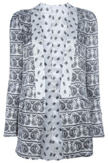 Pierre Balmain Open Front Print Jacket - Lyst