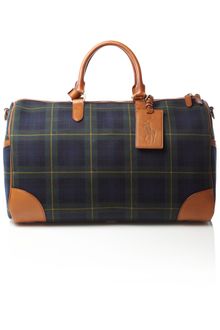 Polo Ralph Lauren Tartan Duffle Bag - Lyst