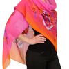 Roberto Cavalli Floral Print Silk Chiffon in Multicolor - Lyst