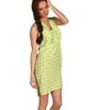 Tibi Nadia On Silk Cdc Shirt Dress in Green (p) - Lyst