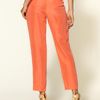 Tibi Silk Tie Front Pant in Gray - Lyst