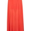 Topshop Red Sporty Maxi Skirt in Red - Lyst