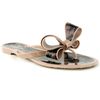 Valentino Lace Print Jelly Thongs in Black - Lyst