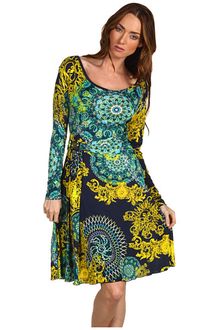 Versace Multicolored dress - Lyst