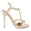 Alexander Mcqueen Tbar Sandal in Pink (n) - Lyst