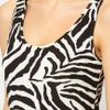Asos Collection Asos Vest in Zebra Print in Black (multi) - Lyst