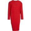 Balenciaga Ottoman Dress in Red - Lyst