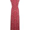 Cc Paisley Maxi Jersey Dress in Red (cerise) - Lyst