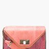 Chloé Paprika Python Skin Shoulder Bag in Orange (gold) - Lyst