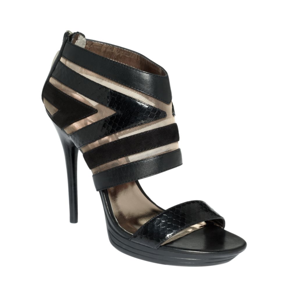 Dkny Sasha High Heel Sandals in Black Lyst