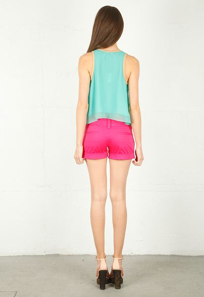 Elizabeth And James Elizabeth and James Hudson Top in Green (mint) - Lyst