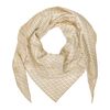 Fendi Zucchino Logo Cotton Wrap in Beige (brown) - Lyst