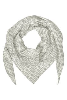 Fendi Zucchino Logo Cotton Wrap - Lyst