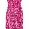 Hervé Léger Patterned Bandage Dress in Purple (pink) - Lyst