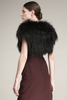 J. Mendel Raccoon Vest - Lyst