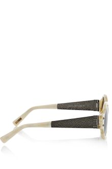 Lanvin Ivory Horn Sunglasses - Lyst