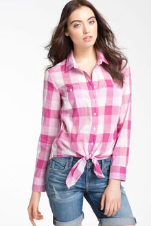 Sandra Ingrish Tie Front Shirt - Lyst