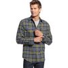 Timberland Long Sleeve Flannel Shirt in Gray for Men - Lyst