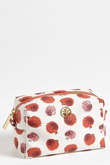 Tory Burch Brigitte Coated Canvas Cosmetics Case - Lyst