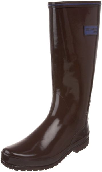Tretorn Tretorn Womens Kelly Rubber Boot in Brown (dark brown) - Lyst