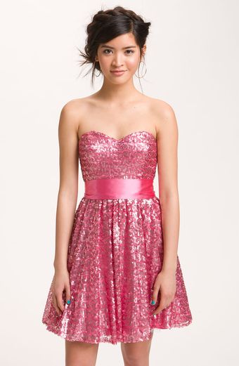 Way-in Sequined Party Dress - Lyst