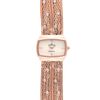 Anne Klein Rose Gold Tone and Crystal Multistrand Bracelet 10 in Pink (rose) - Lyst
