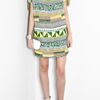 Antik Batik Jacara Aztec Beaded Mini Dress in Multicolor (nude) - Lyst