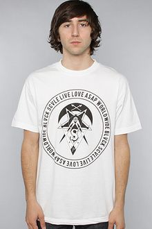 Blvck Scvle World Wide Tee in White - Lyst