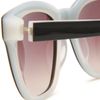 Elizabeth And James Lexington Rectangle Sunglasses in Black for Men (black & white frame/brown lens) - Lyst