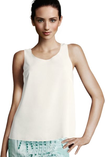 H&m Top in Beige (natural) - Lyst
