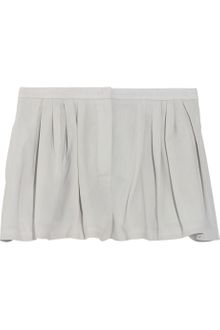 Jil Sander Pleated Wool Shorts - Lyst