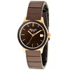 Kenneth Cole Womens Brown Ion Plated Stainless Steel Bracelet 32mm in Brown - Lyst