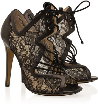  Lace Up Lace Shoe Boot 