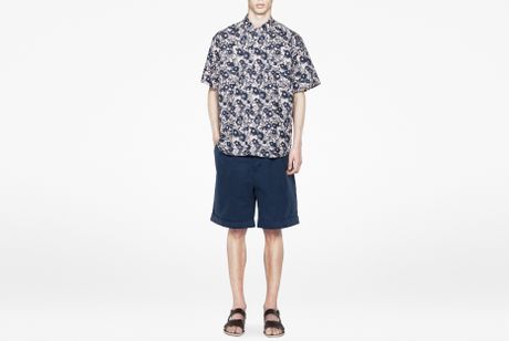 Acne Oahu Cam Css12 in Blue for Men (camo) - Lyst