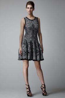 Alexander McQueen Full-skirt Barnacle Dress - Lyst