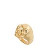 Asos Asos Skull Ring in Gold - Lyst