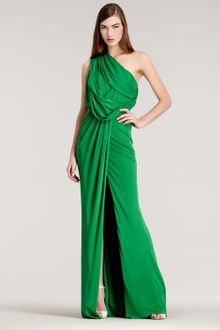 Elie Saab Draped One-shoulder Gown - Lyst