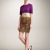 Giambattista Valli Colorblock Leopard Dress in Multicolor (multi color) - Lyst