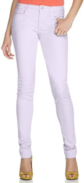 Purple Light skinny jeans pictures 2019, IMAN Runway Chic Luxury Denim