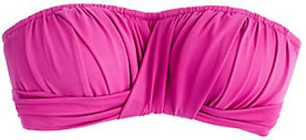 J.Crew Ruched Bandeau Top - Lyst