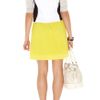 Karen Millen Colour Contrast Knit Cardigan in Beige (cream) - Lyst