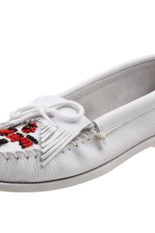 Minnetonka Minnetonka Womens Thunderbird Smooth Moccasin - Lyst