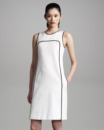  Sleeveless Sateen Dress 