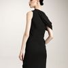 Rick Owens Draped Shoulder Top in Black - Lyst